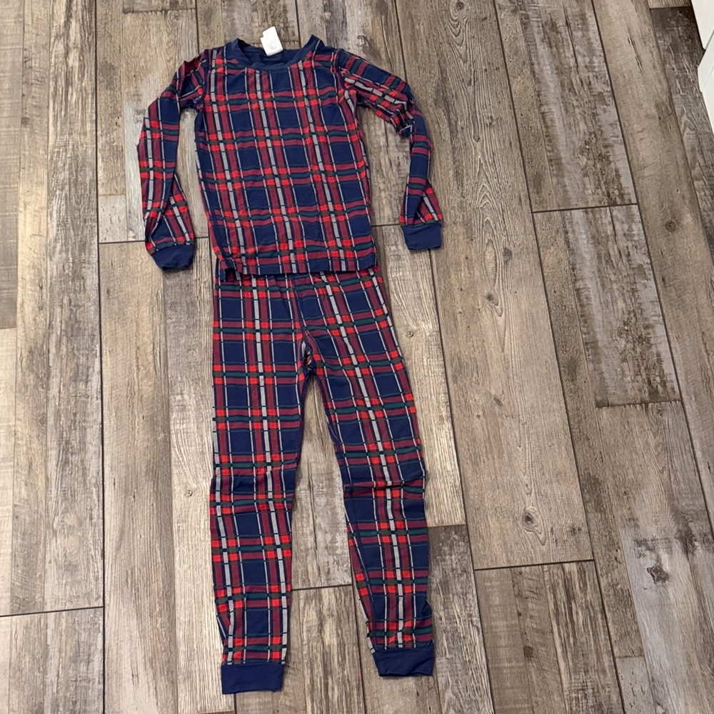 Hanna Andersson Kids Plaid Pajama Set